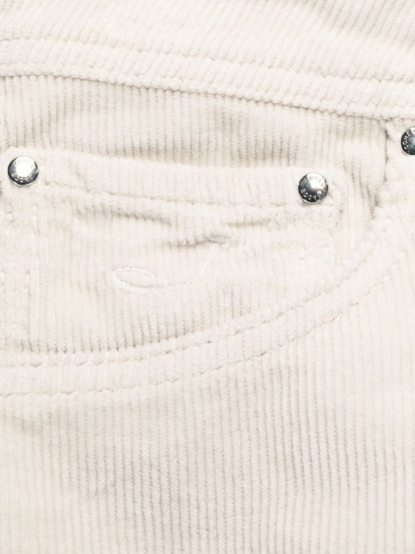 Nick slim fit corduroy trousers shop online: JACOB COHEN