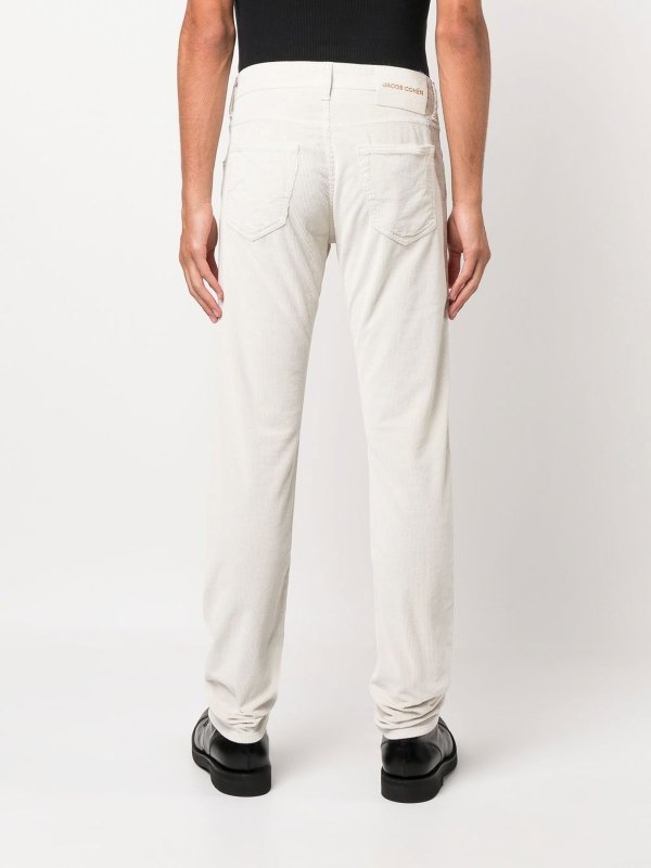 straight leg jeans shop online Nick slim fit corduroy trousers