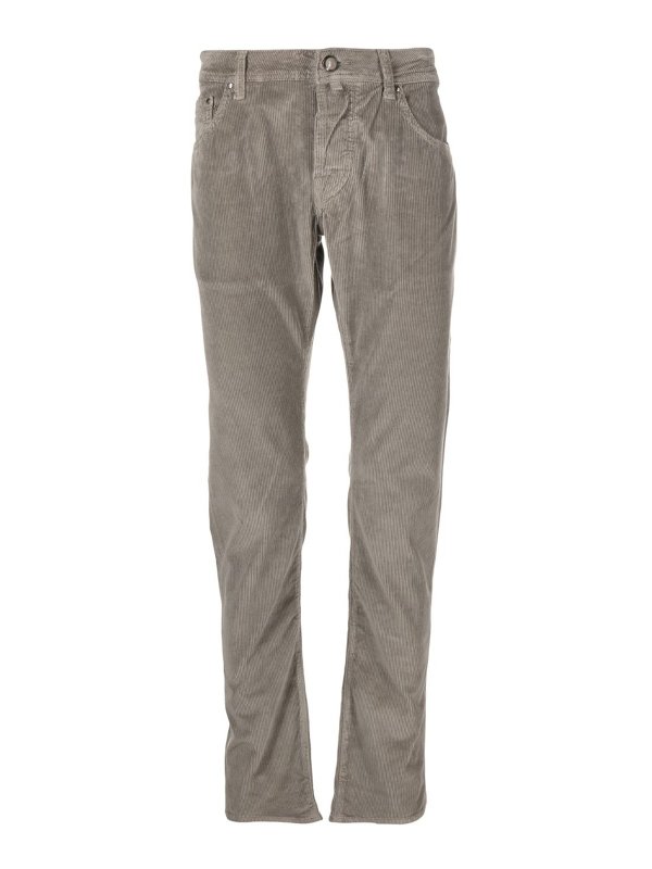 JACOB COHEN: Jeans Rectos - Vaqueros Rectos - Gris