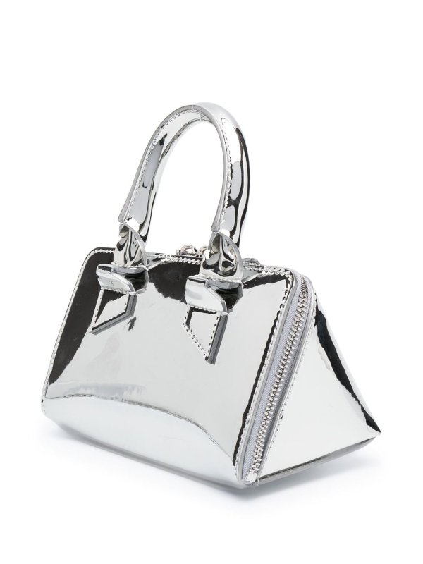 クロスボディバッグ - 銀 shop online: The Attico