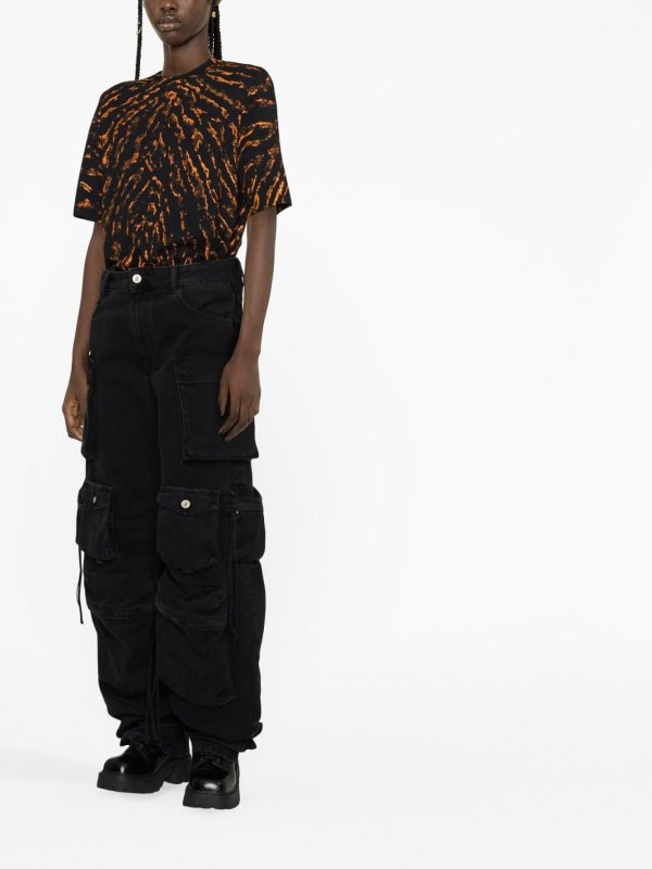 Vaqueros Rectos - Negro shop online: The Attico