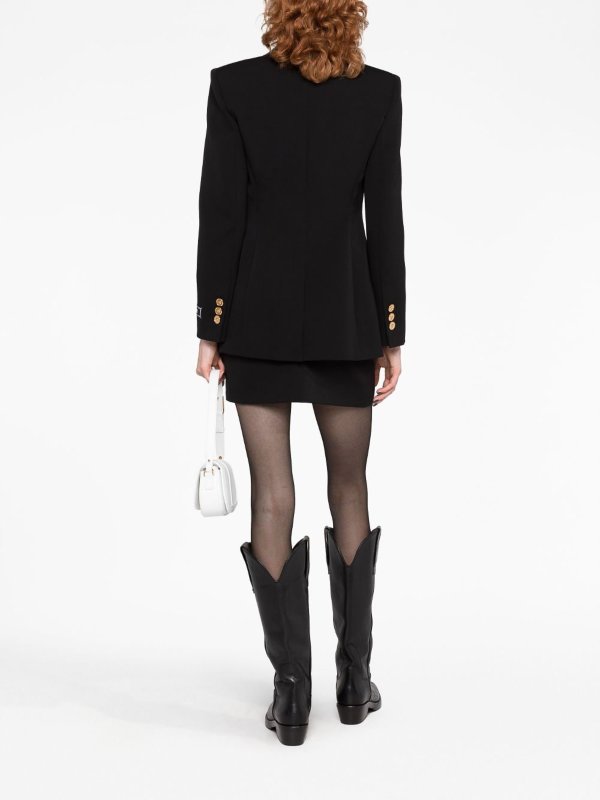 The Best Shops VERSACE: Single-breasted wool jacket