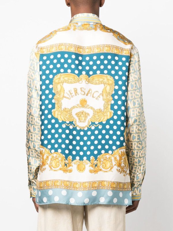 The Best Shops VERSACE: Hemden - Hemd - Blau