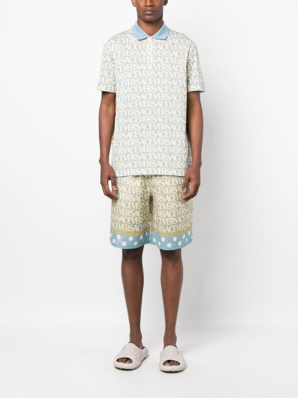 VERSACE: Poloshirts online - Poloshirt - Blau