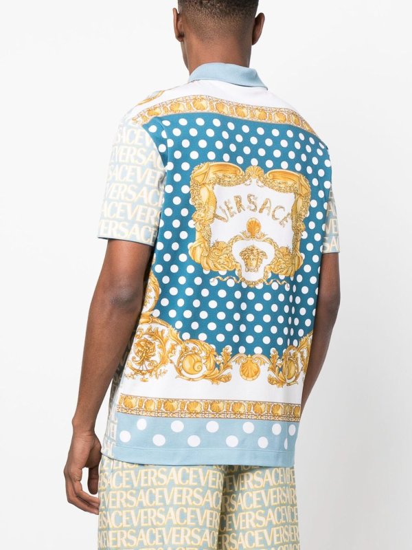 VERSACE buy online Poloshirt - Blau