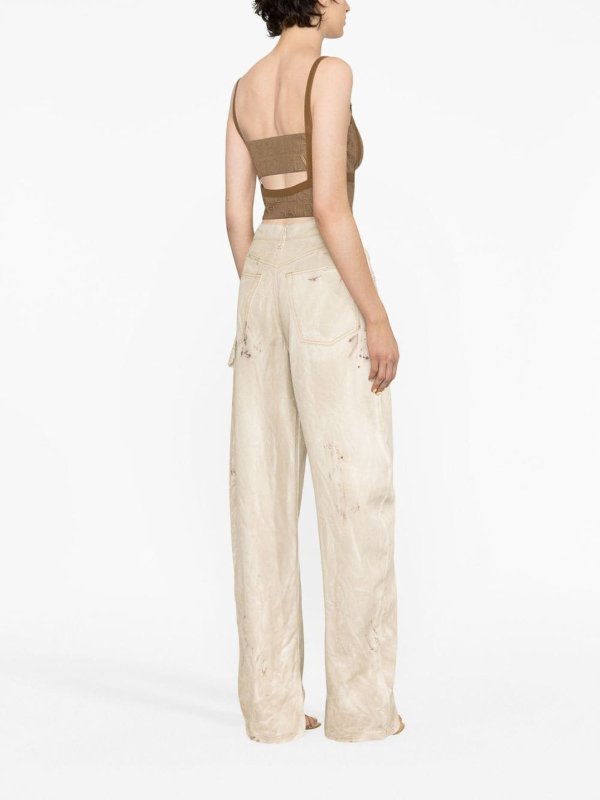 The Best Shops VERSACE: Tops und Tank Tops - Top - Beige