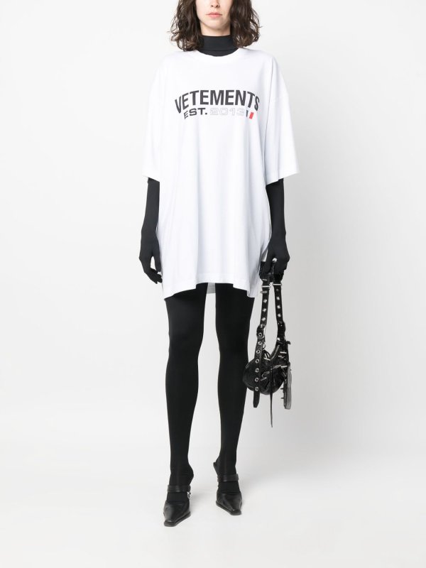 The Best Shops VETEMENTS: T-Shirt - Weiß