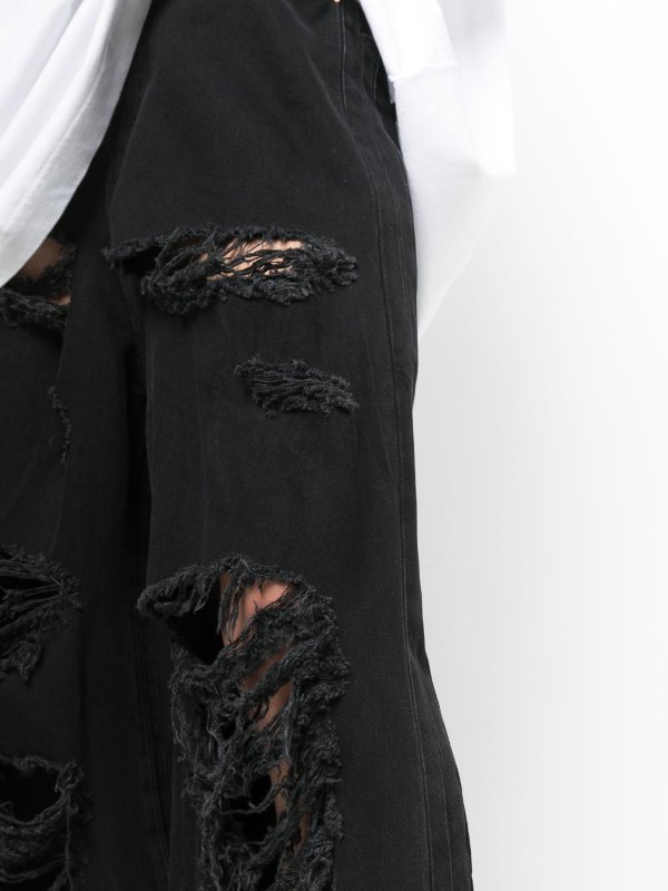 VETEMENTS buy online ストレートジーンズ - 黒