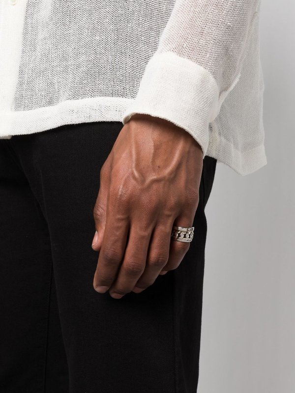 The Best Shops ALEXANDER MCQUEEN: ringe - Ring - Silber