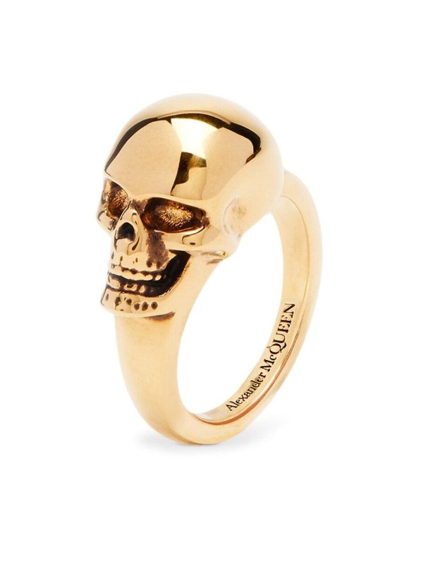 ALEXANDER MCQUEEN: Rings online - Skull ring