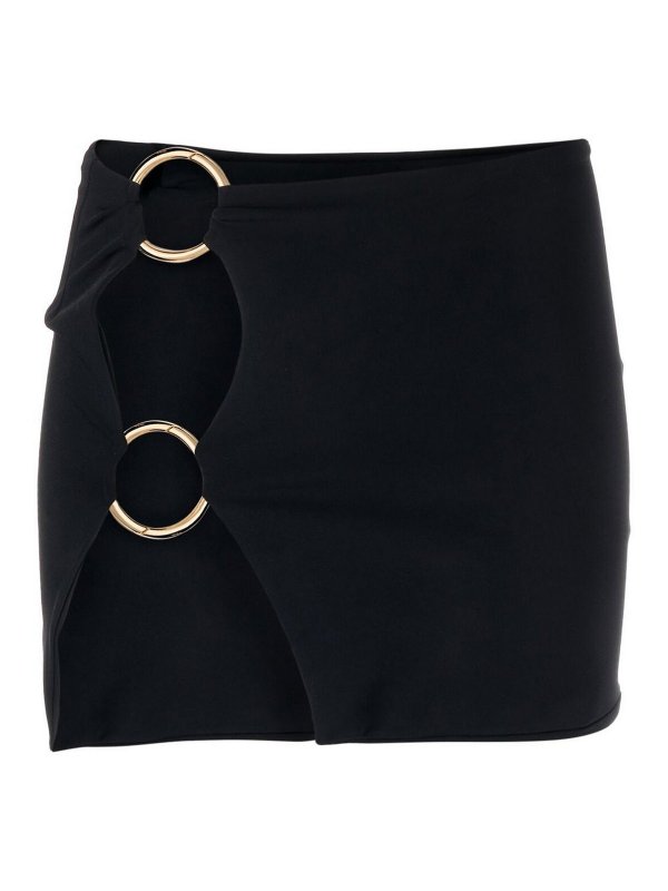LOUISA BALLOU: ミニスカート - ミニスカート - 黒