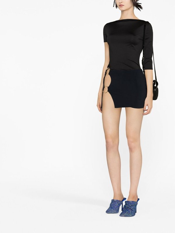 The Best Shops LOUISA BALLOU: ミニスカート - ミニスカート - 黒