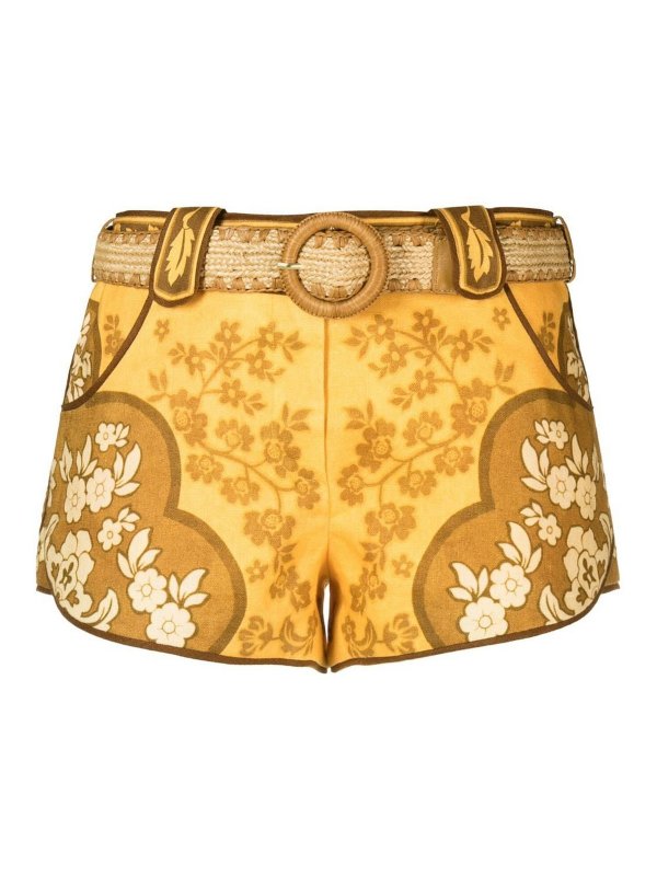 ZIMMERMANN: Hosen Shorts - Shorts - Braun