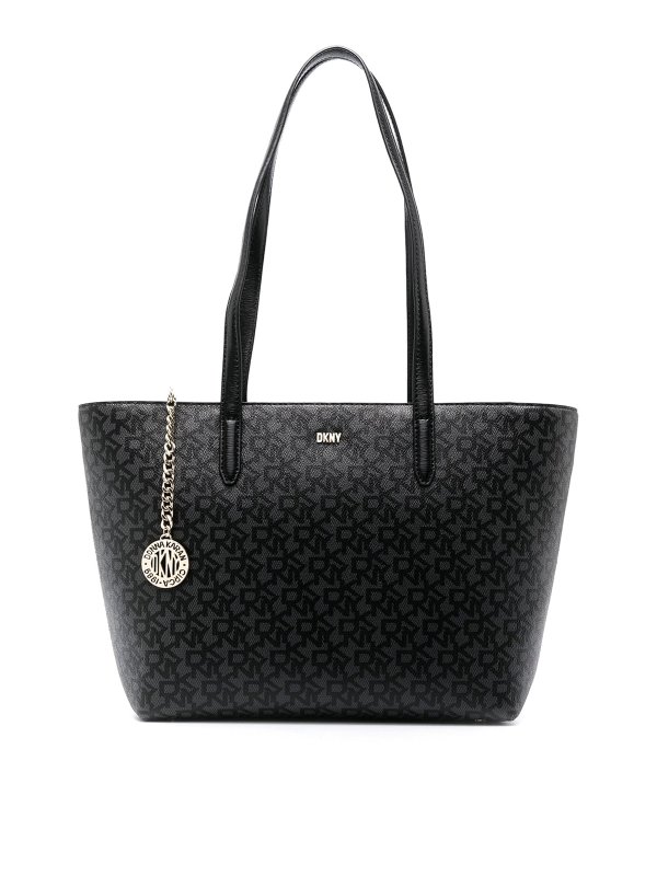 DKNY: totes bags - Bryant monogram shopping bag