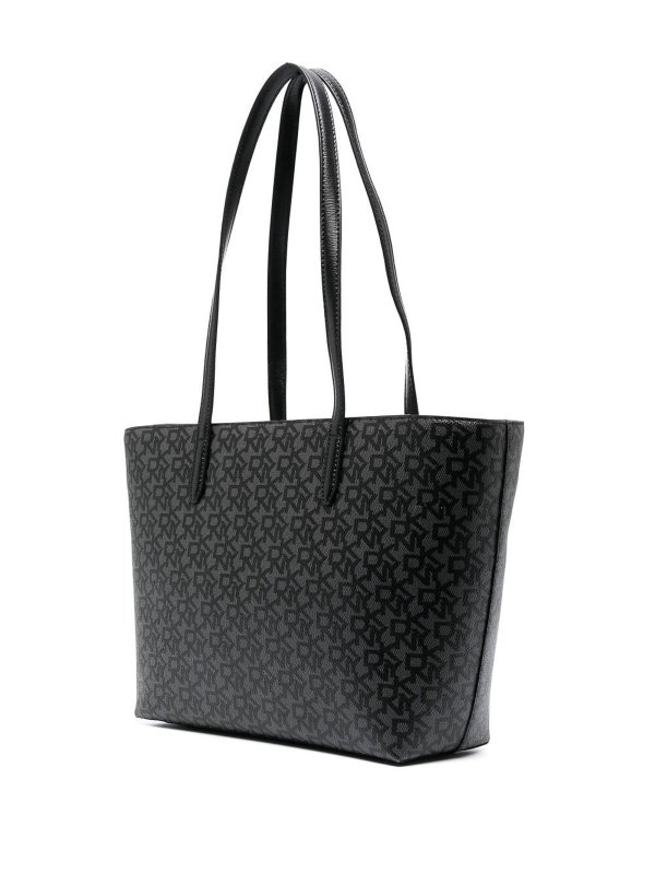 DKNY: totes bags online - Bryant monogram shopping bag