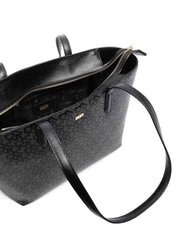 Bryant monogram shopping bag shop online: DKNY