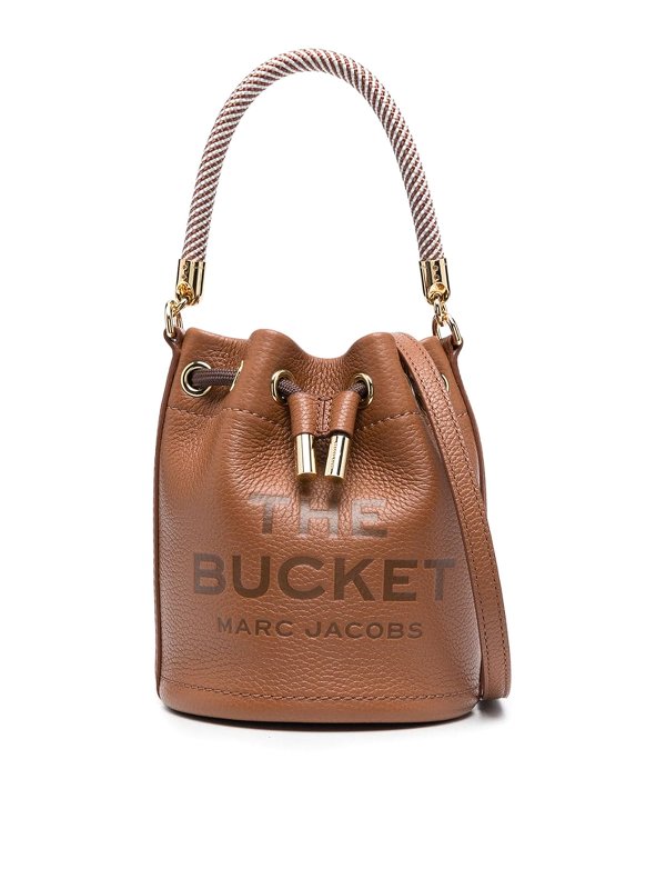 MARC JACOBS: Bucket bags - The bucket mini leather bag
