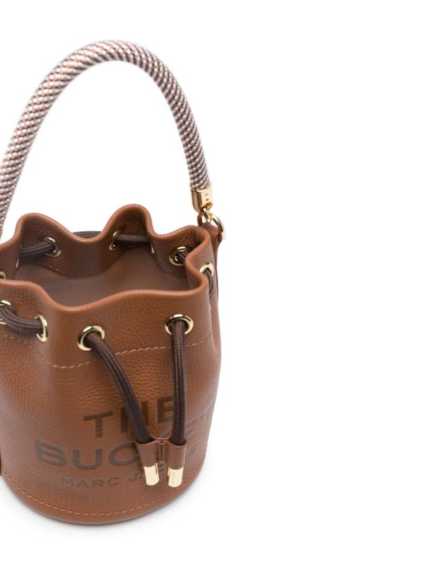 The bucket mini leather bag shop online: MARC JACOBS