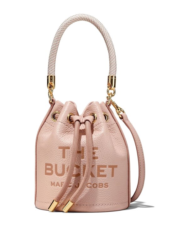 MARC JACOBS: Bucket-bags - Schultertasche - Hellrosa