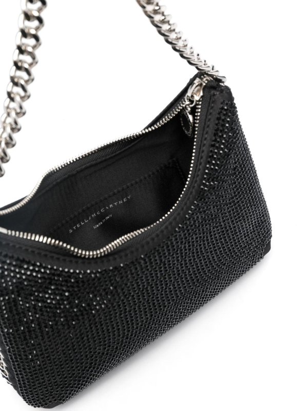 STELLA McCARTNEY: borse a spalla online - Mini borsa a tracolla con zip Falabella