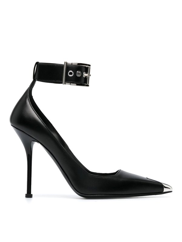 ALEXANDER MCQUEEN: パンプス - パンプス - 黒