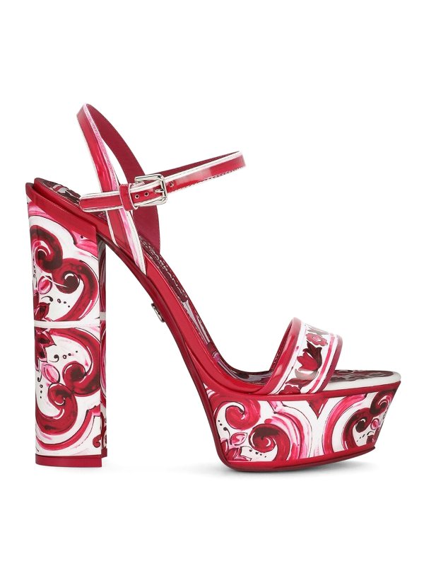 DOLCE & GABBANA: サンダル - サンダル - マルチカラー