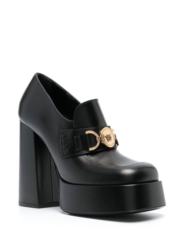 The Best Shops VERSACE: Mocasines y Zapatillas - Mocasines - Negro
