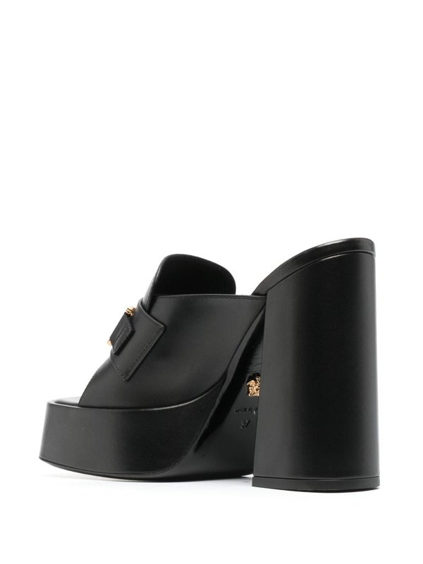 VERSACE: Mules online - Mules - Noir