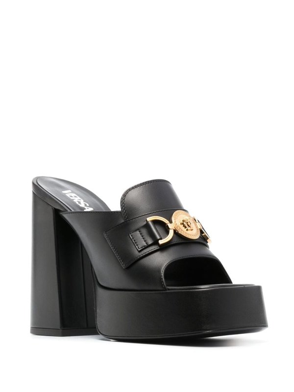 The Best Shops VERSACE: Mules - Mules - Noir