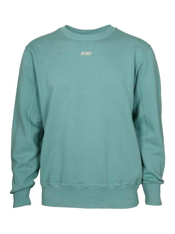 AUTRY: Felpe e maglie - Autry felpa in cotone colore verde