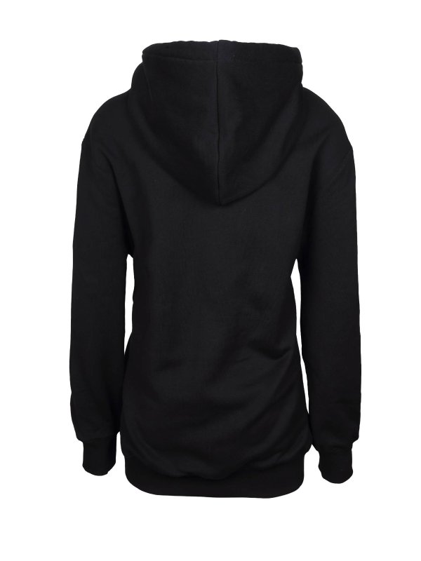 LANVIN: Felpe e maglie online - Lanvin felpa hoodie in cotone con logo