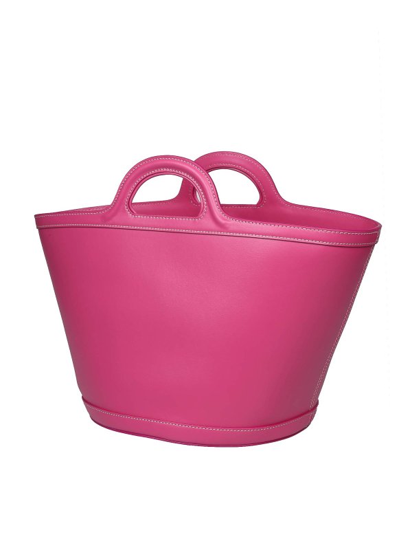 Tropicalia small handbag in fuchsia leather shop online: Marni