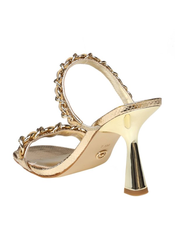 The Best Shops MICHAEL KORS: サンダル - サンダル - メタル