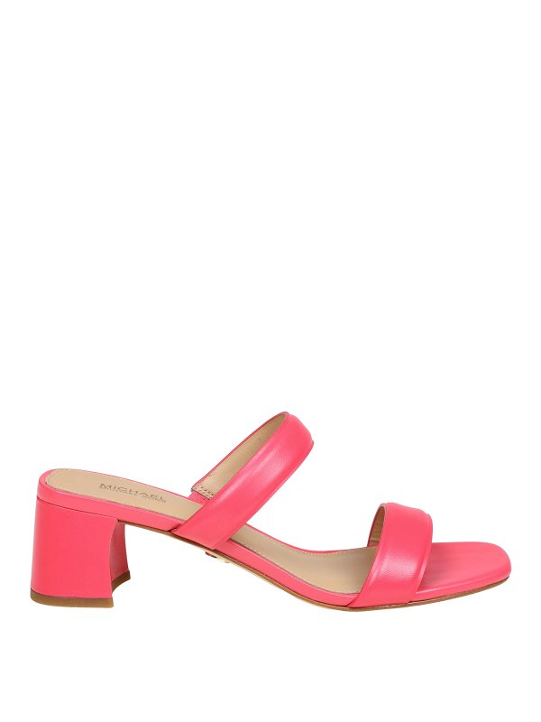 MICHAEL KORS: サンダル - サンダル - ダークピンク