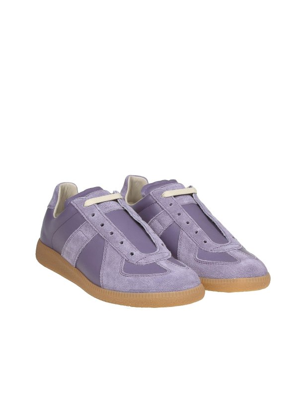 Maison Margiela: Chaussures de sport online - Baskets - Violet Clair