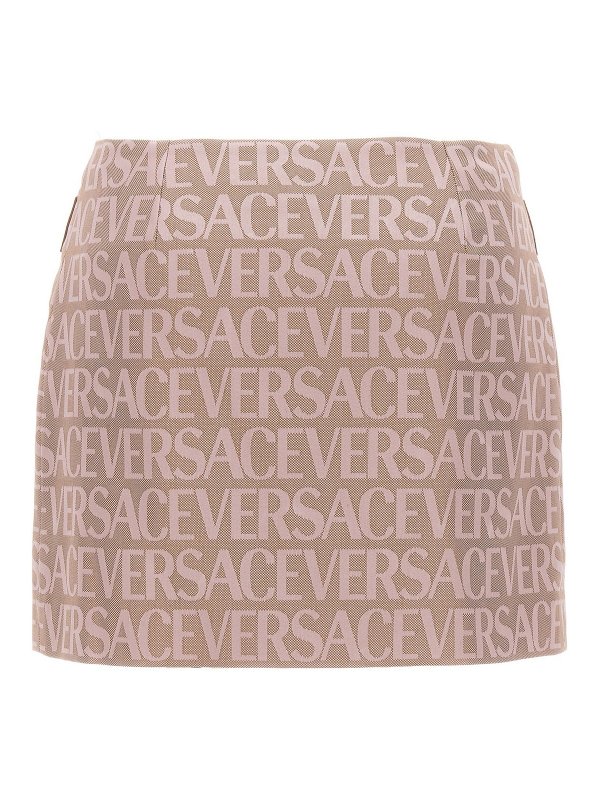 VERSACE: Mini jupes online - Mini Jupe - Rose