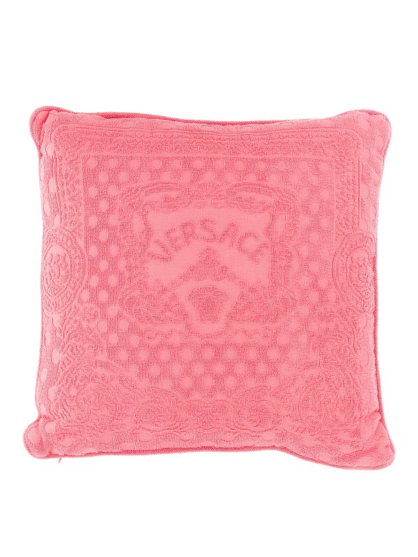 VERSACE: Maison - Coussin - Rose