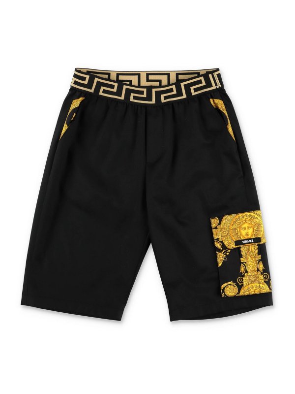 VERSACE: pantaloni shorts - Pantaloncini versace ragazzo
