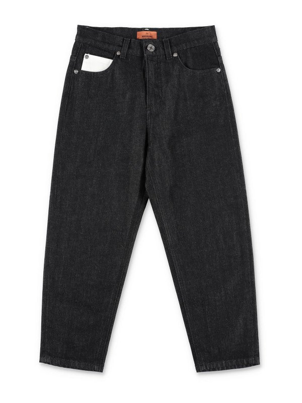 MISSONI: Jeans Rectos - Vaqueros Rectos - Negro