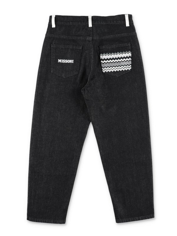 MISSONI: Jeans Rectos online - Vaqueros Rectos - Negro