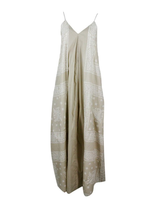 FABIANA FILIPPI: maxi dresses - Fabiana filippi Dress beige