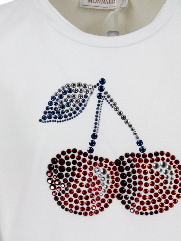 MONNALISA: maxi dresses online - Monnalisa Dress white