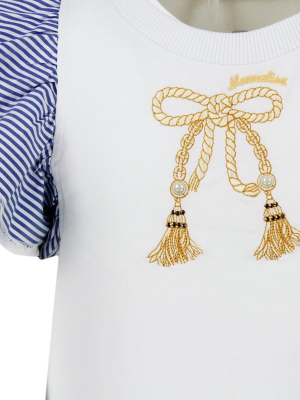 MONNALISA: maxi dresses online - Monnalisa Dress white