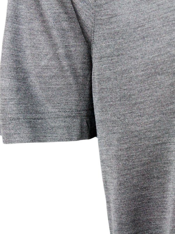 Barba napoli t-shirts and polos grey shop online: BARBA