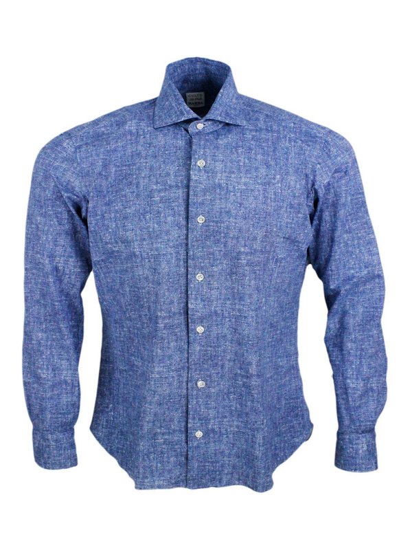BARBA: shirts - Barba napoli shirts Light Wash
