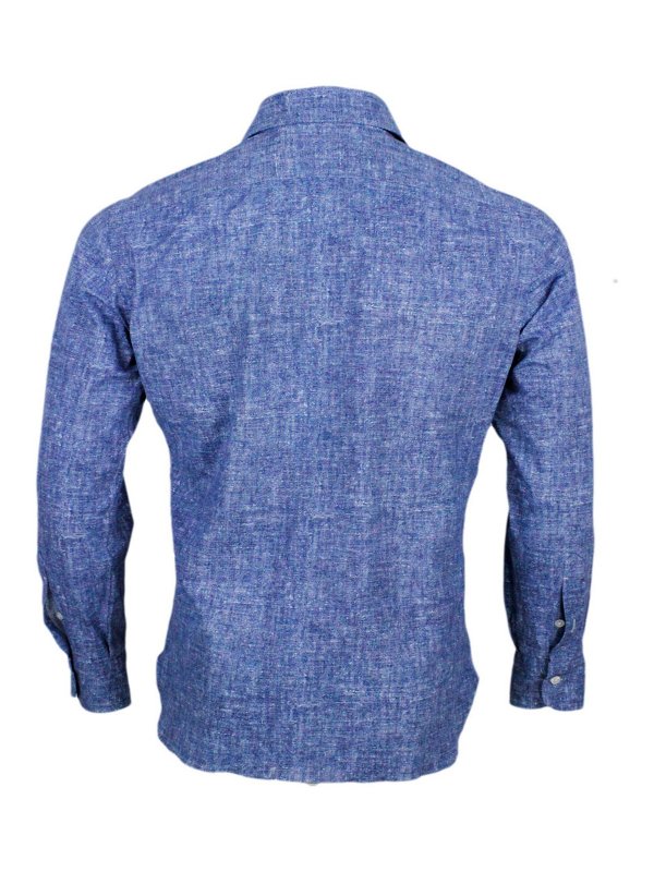 The Best Shops BARBA: shirts - Barba napoli shirts Light Wash