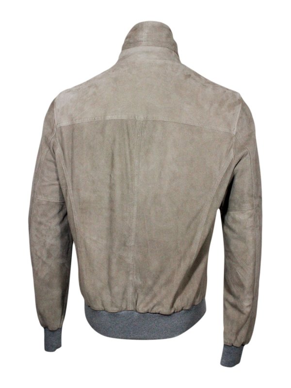 The Best Shops BARBA: casual jackets - Barba naples beige jackets