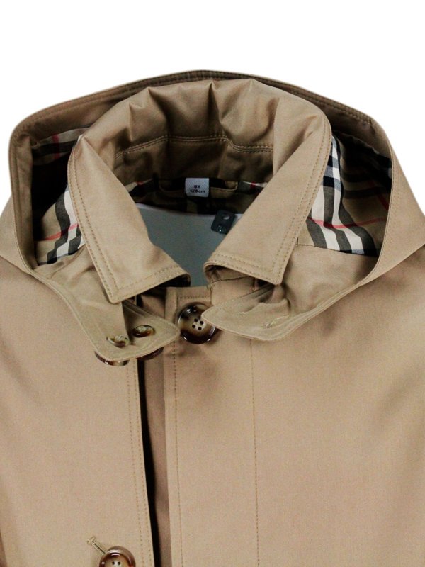 Burberry cappotti beige shop online: BURBERRY