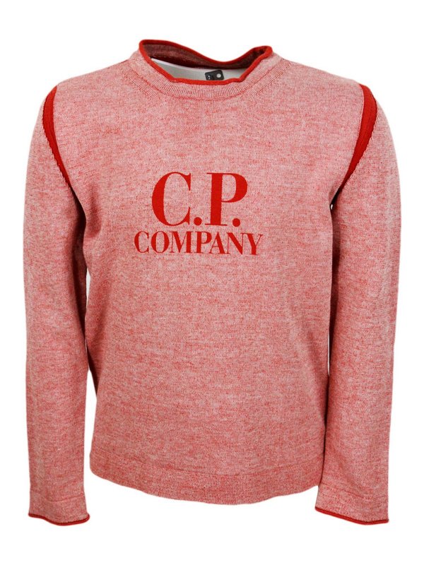 C.P. COMPANY: クルーネック - クルーネック - オレンジ