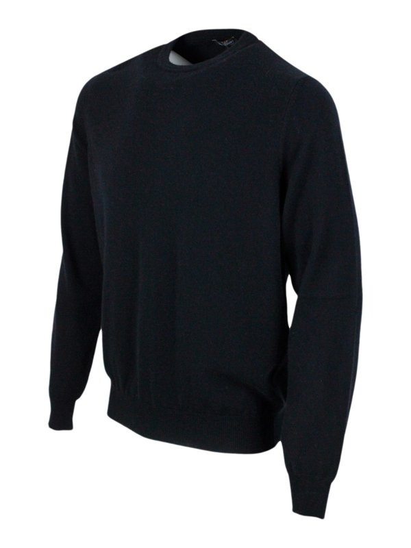 COLOMBO: crew necks online - Colombo sweaters black